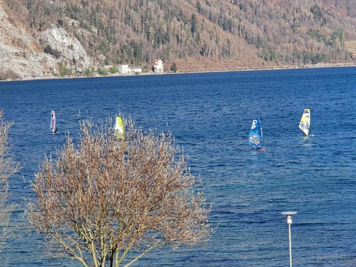 Luxurioeses Galerie-Penthouse Direkt Am Walensee Unterterzen Exterior foto