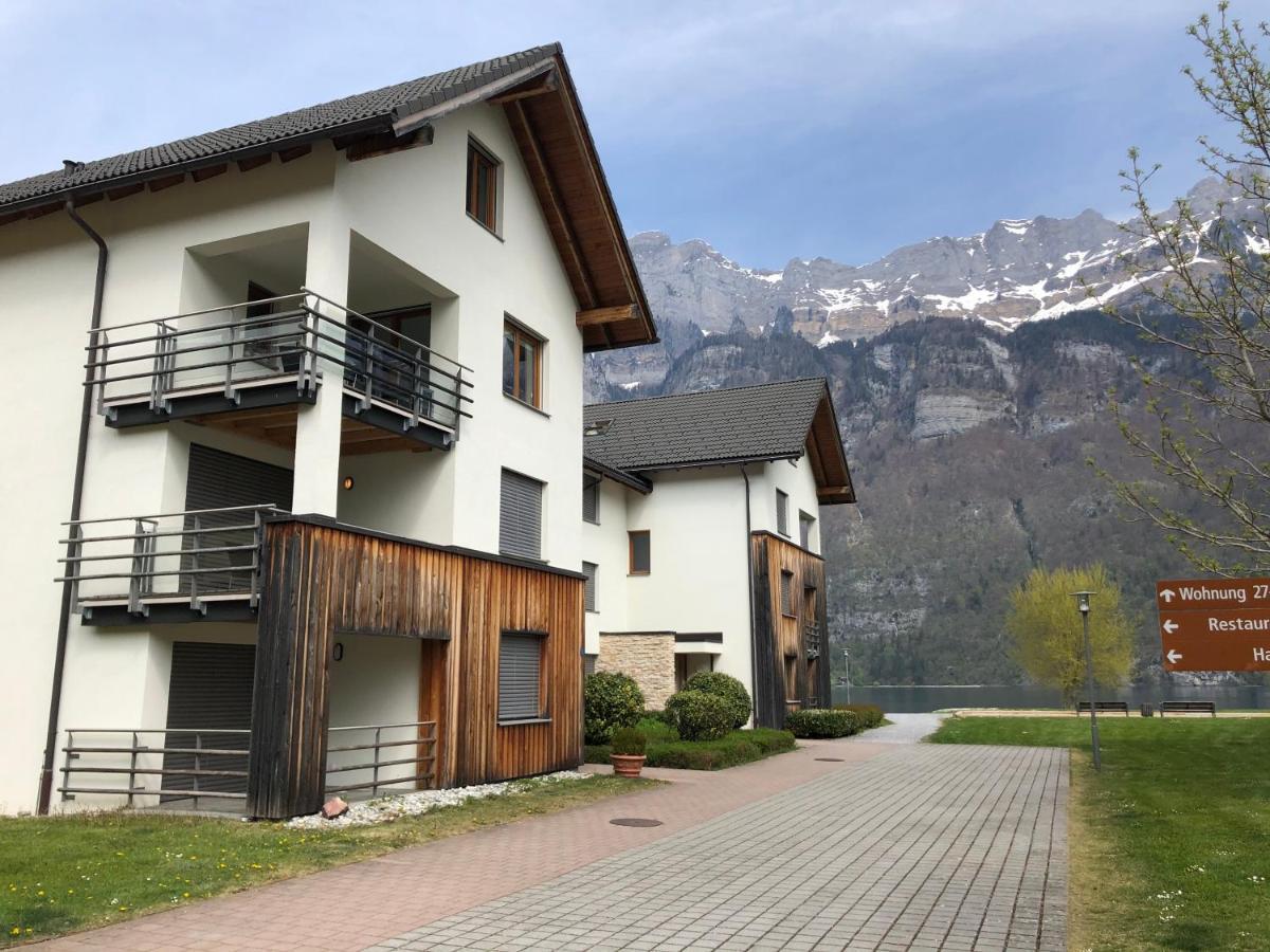 Luxurioeses Galerie-Penthouse Direkt Am Walensee Unterterzen Exterior foto